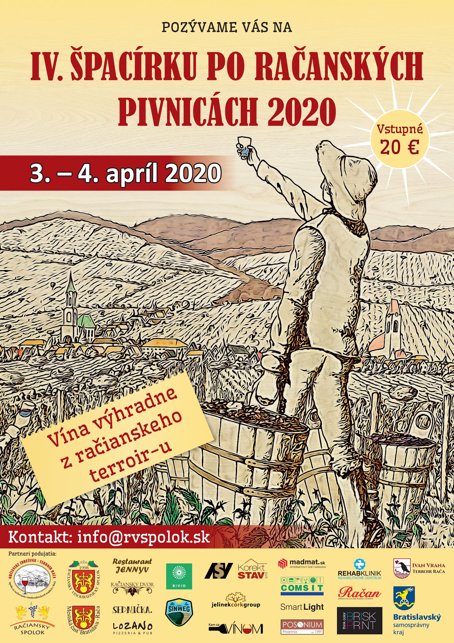 Špacírka po račanských pivnicách 2020