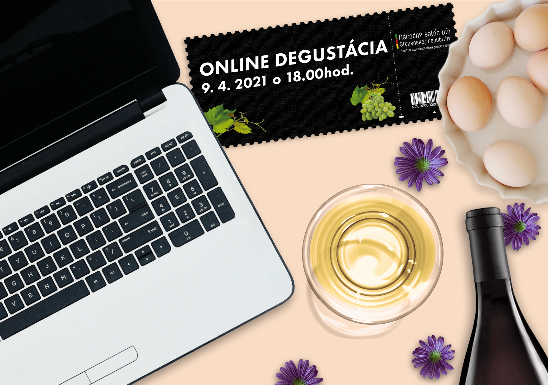 Jarná online degustácia vín z kolekcie Národného salónu vín