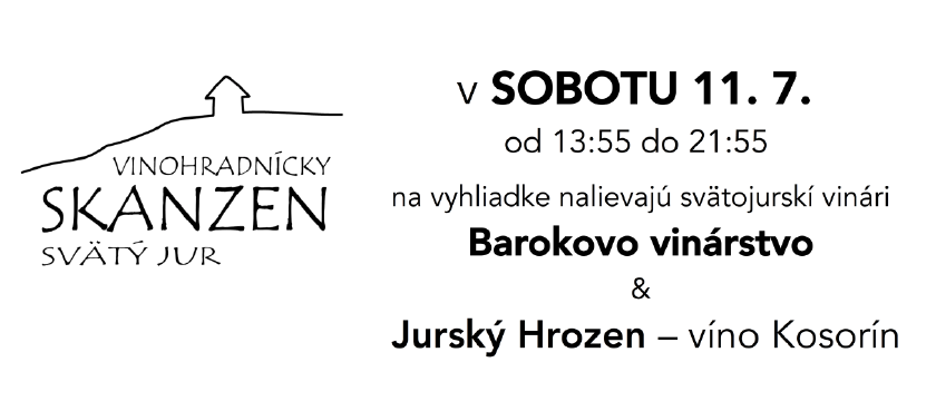 Svätojurské víno na vyhliadke