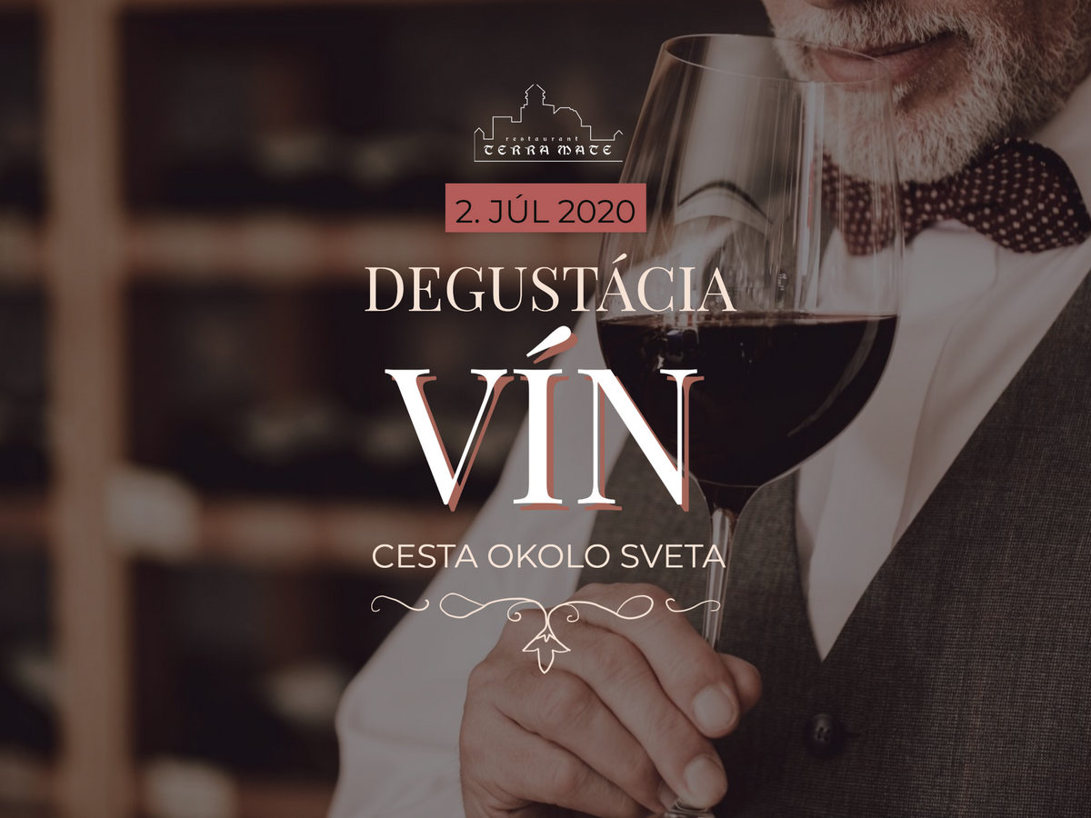 Degustácia vín - cesta okolo sveta