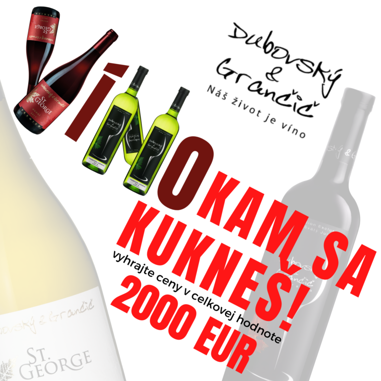 Tip na súťaž - VÍNO KAM SA KUKNEŠ