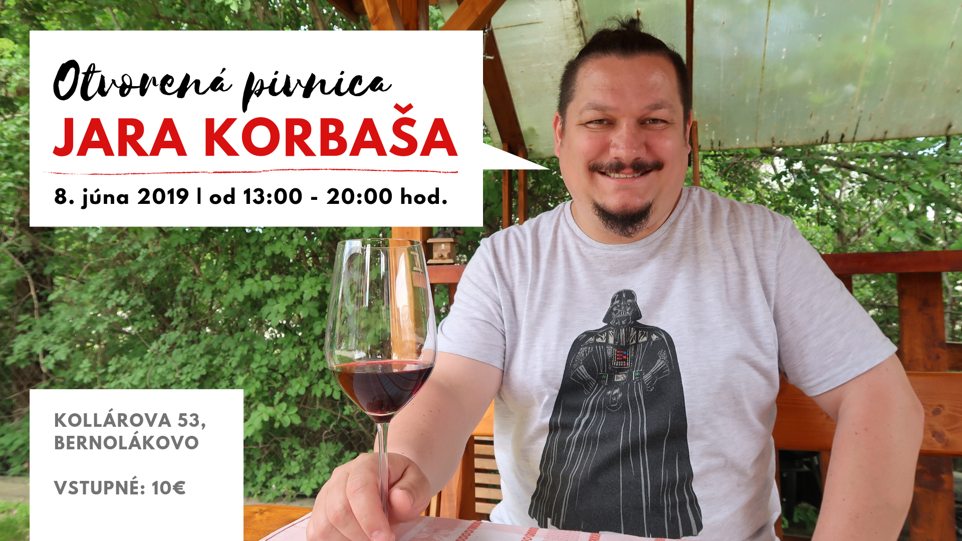 Otvorená pivnica Jara Korbaša (8.6.2019)