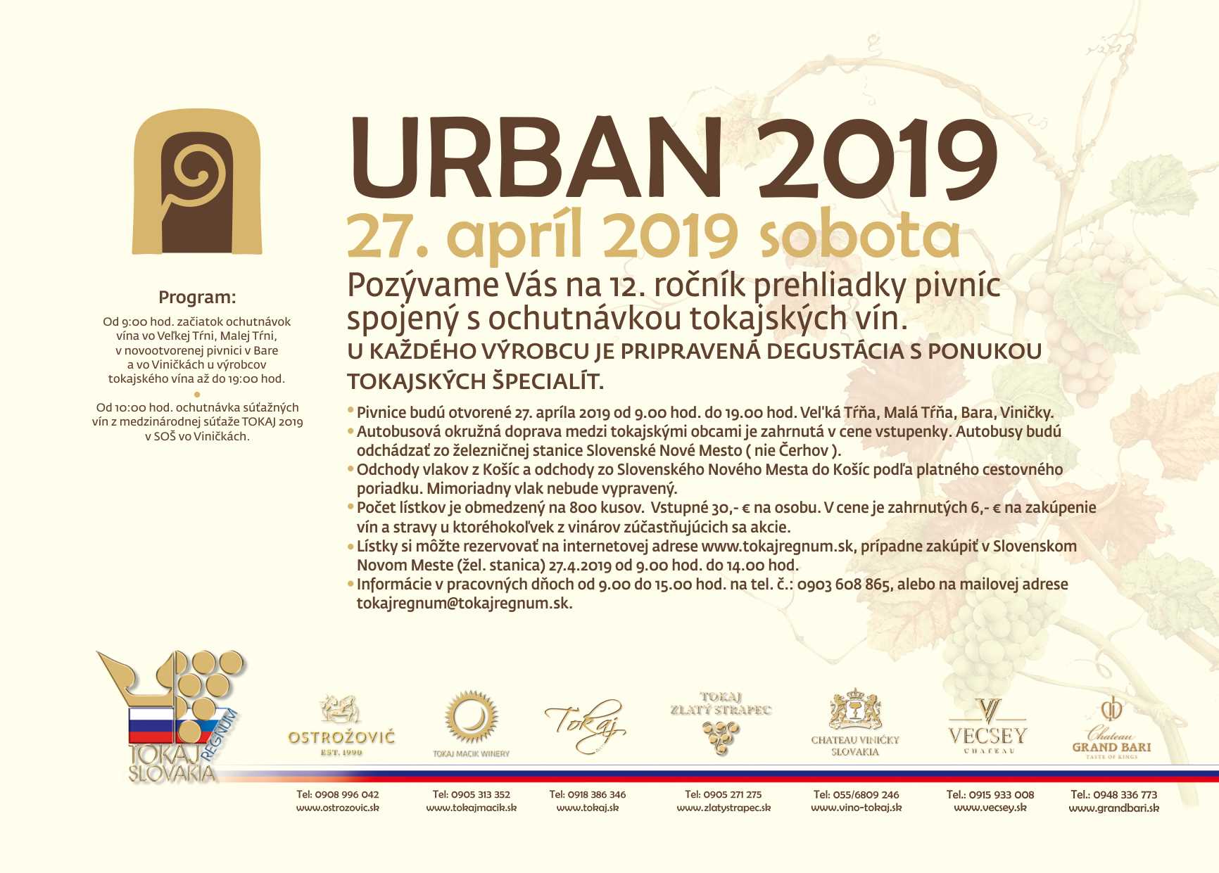 URBAN 2019 (27.4.2019)