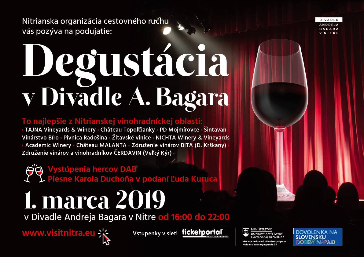 Degustácia v Divadle Andreja Bagara (1.3.2019)