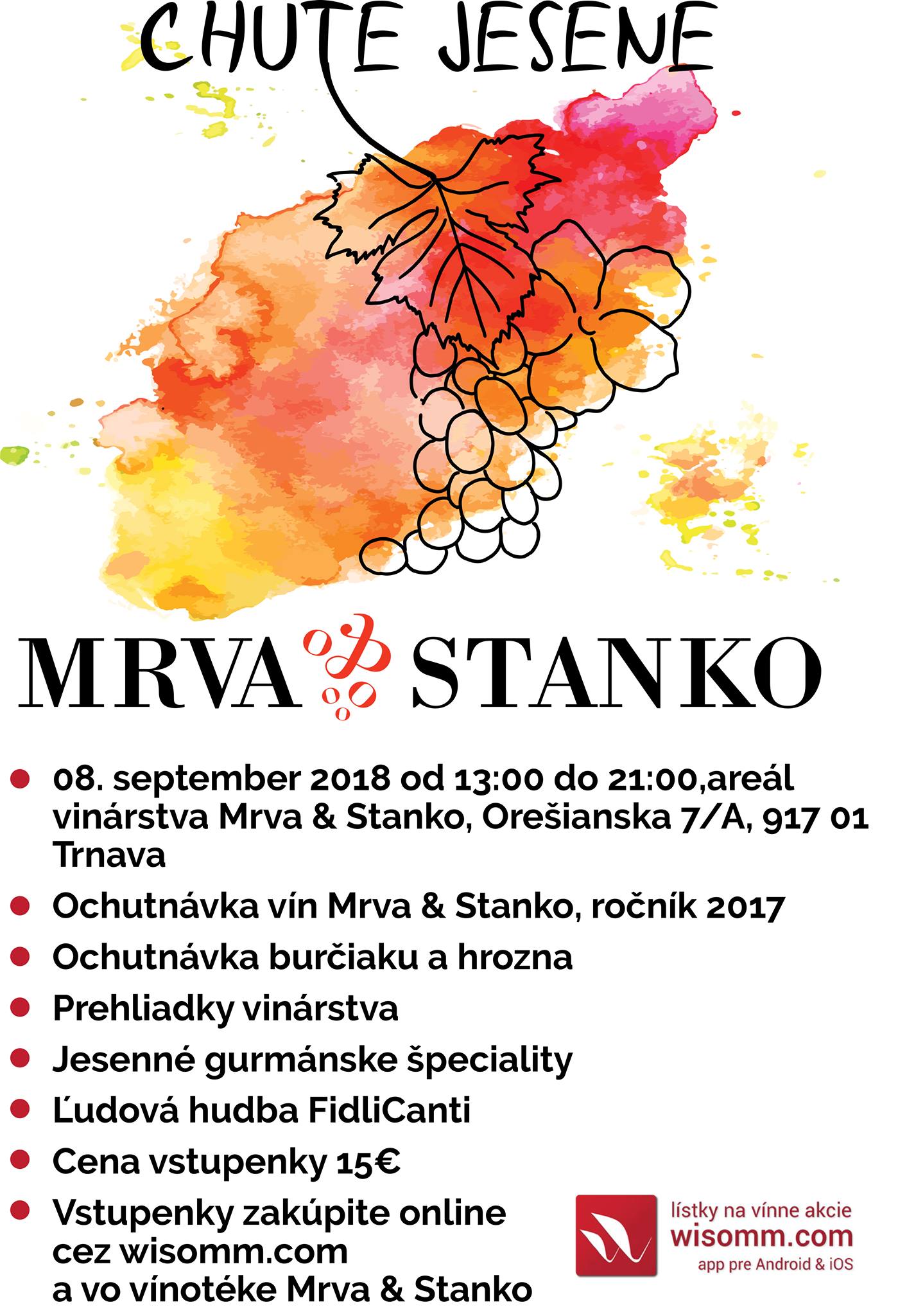 Chute jesene v Mrva & Stanko (8.9.2018)