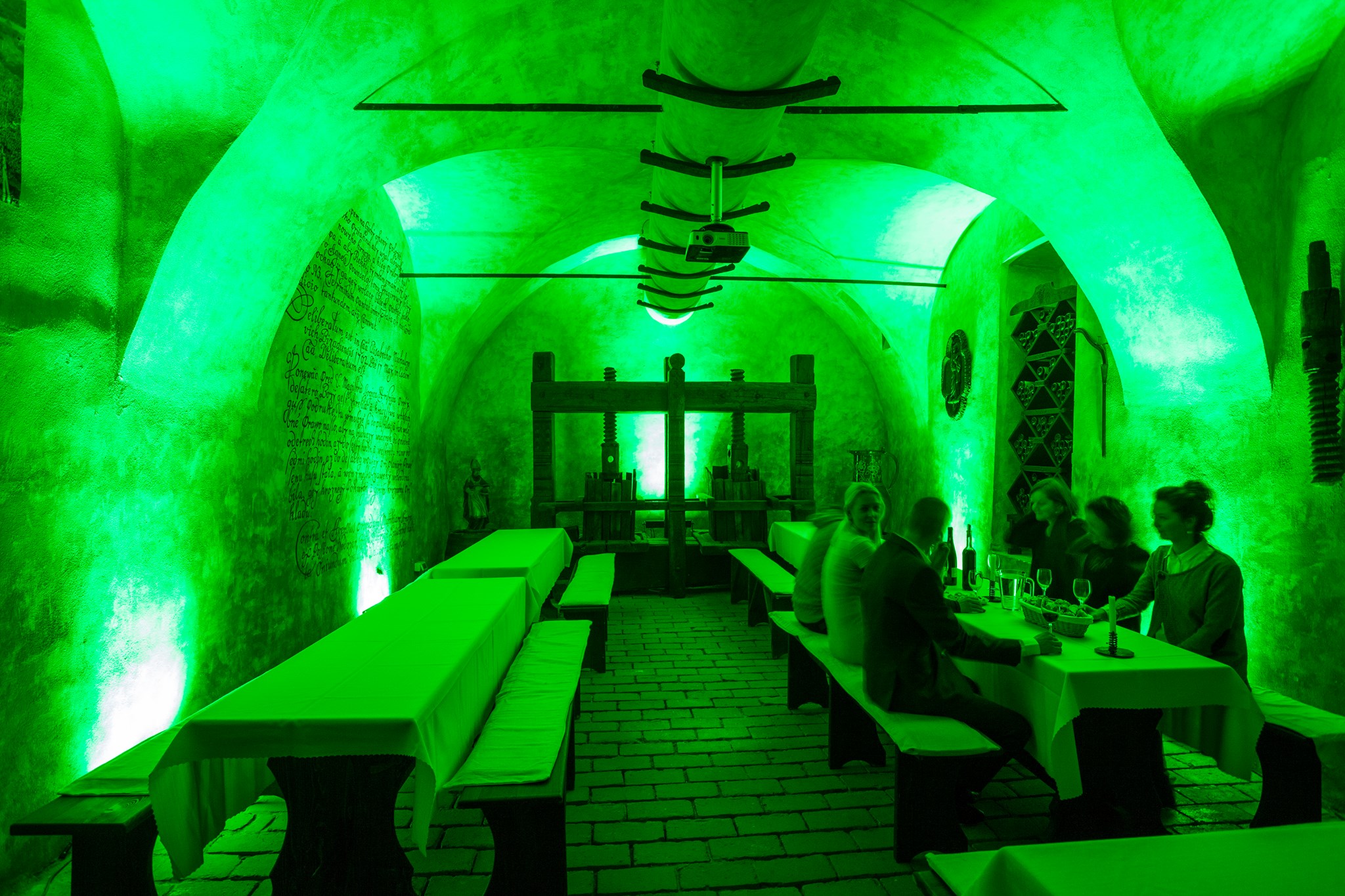 Degustácia vín pri hudbe a farebnom osvetlení (28.6.2018)