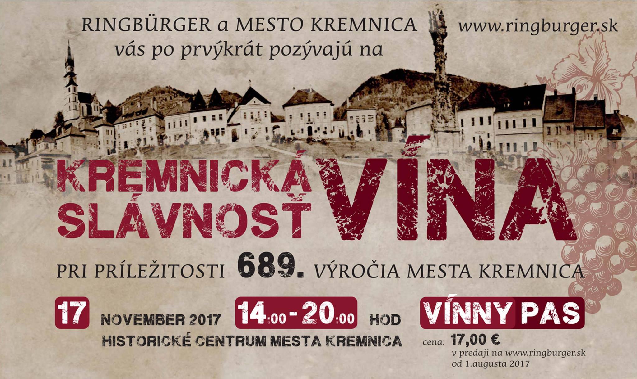 Kremnická slávnosť vína (17.11.2017)