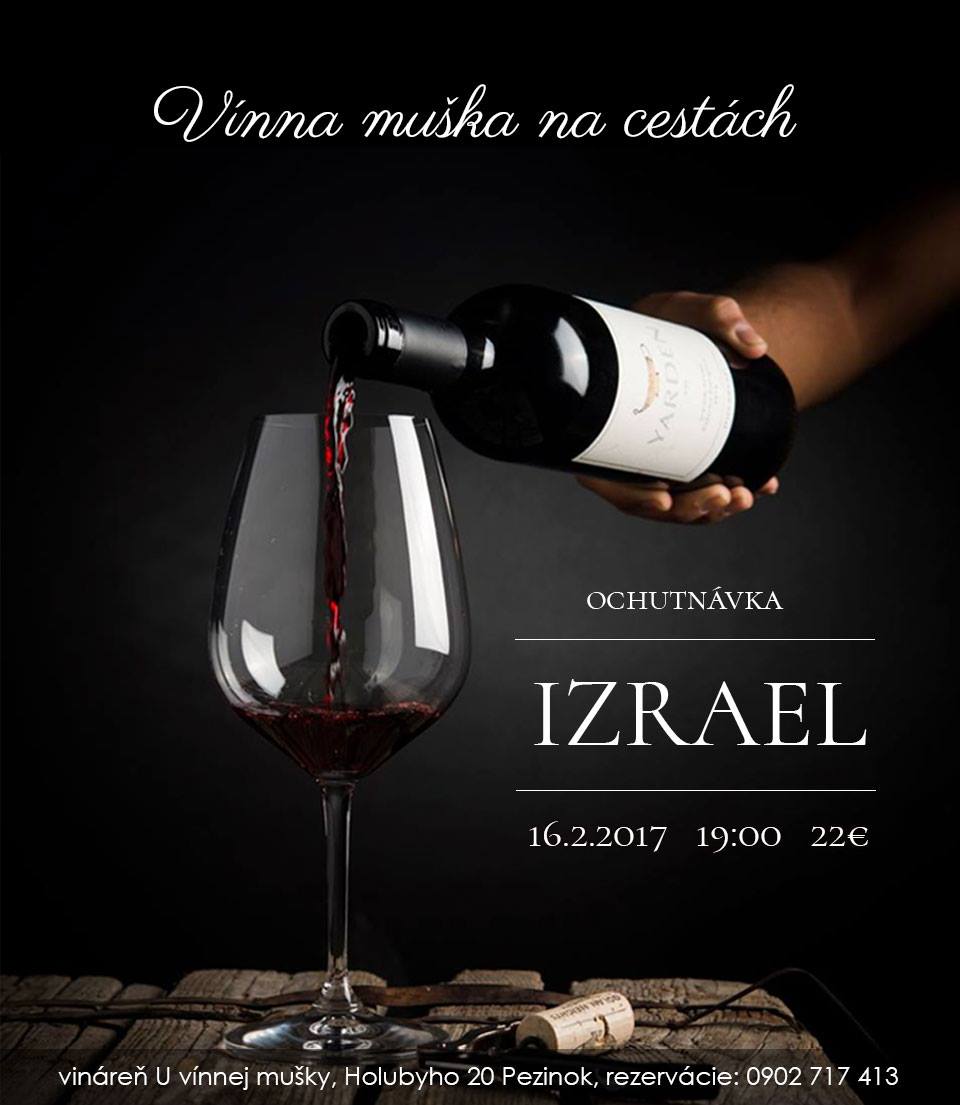 Vínna muška na cestách - IZRAEL (16.2.2017)