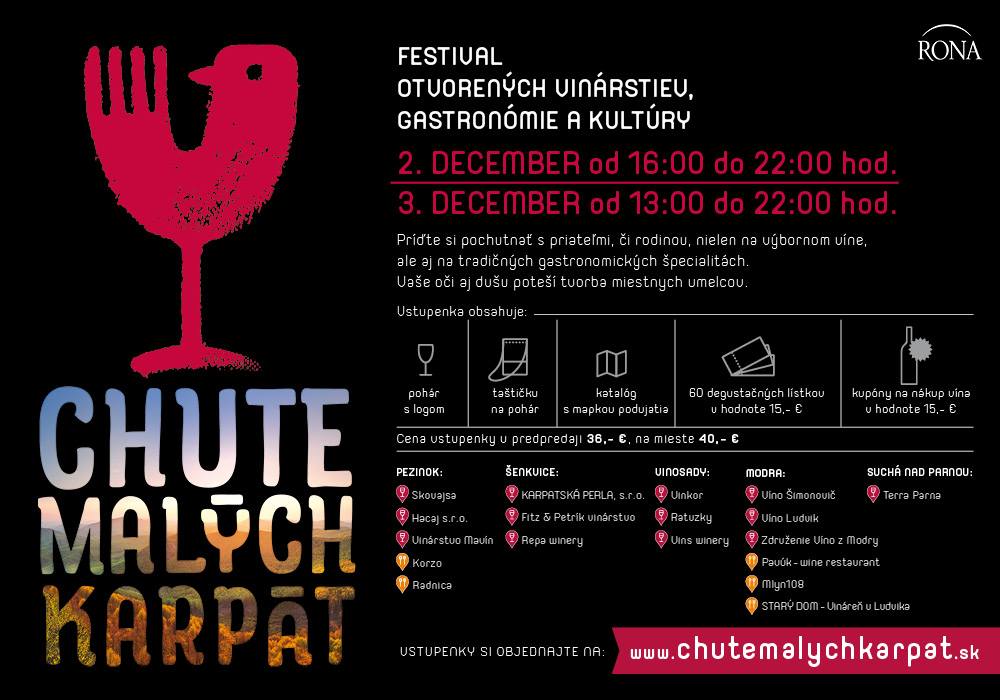 CHUTE MALÝCH KARPÁT (2.-3.12.2016)