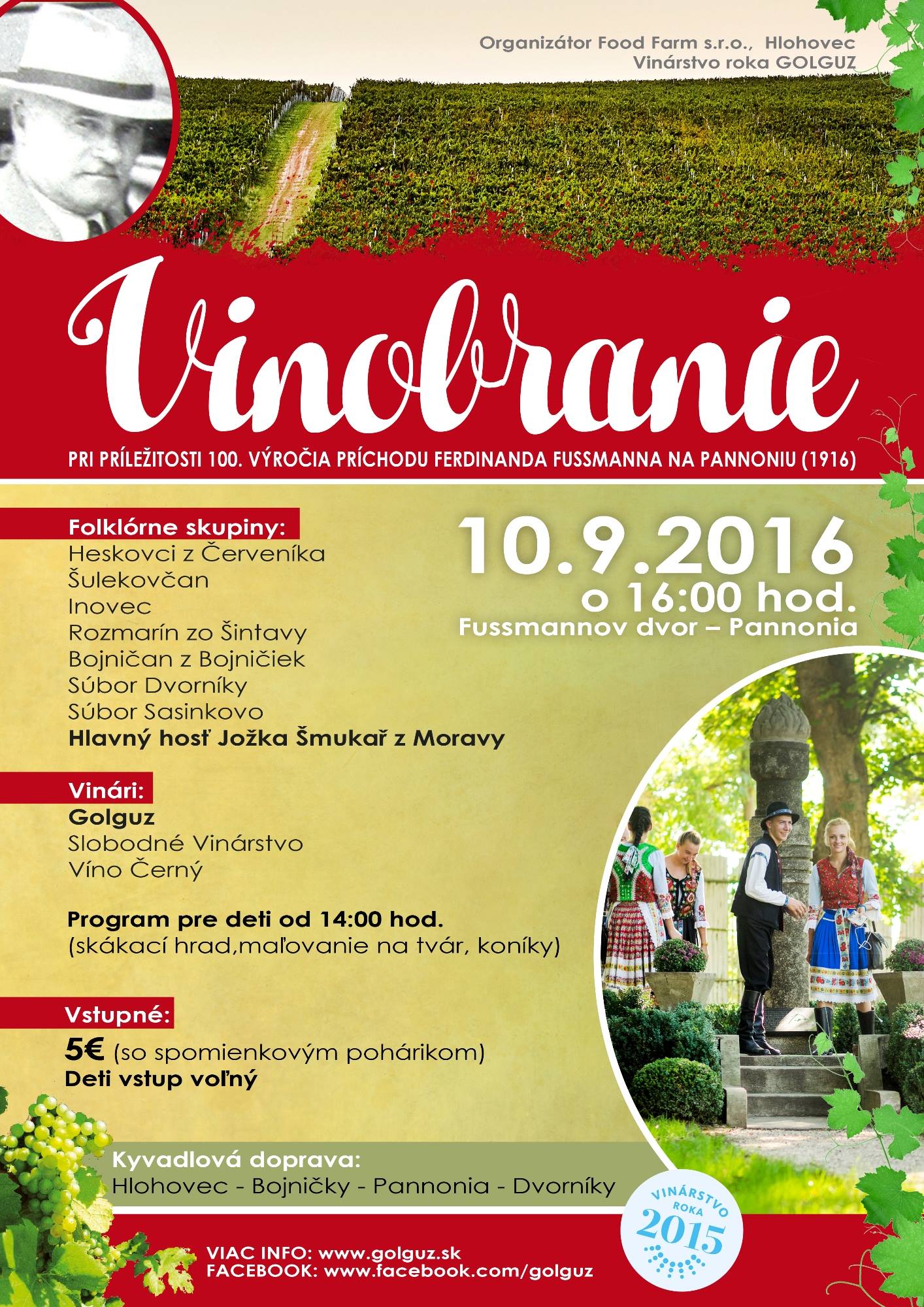Vinobranie vo vinárstve GOLGUZ (10.9.2016)