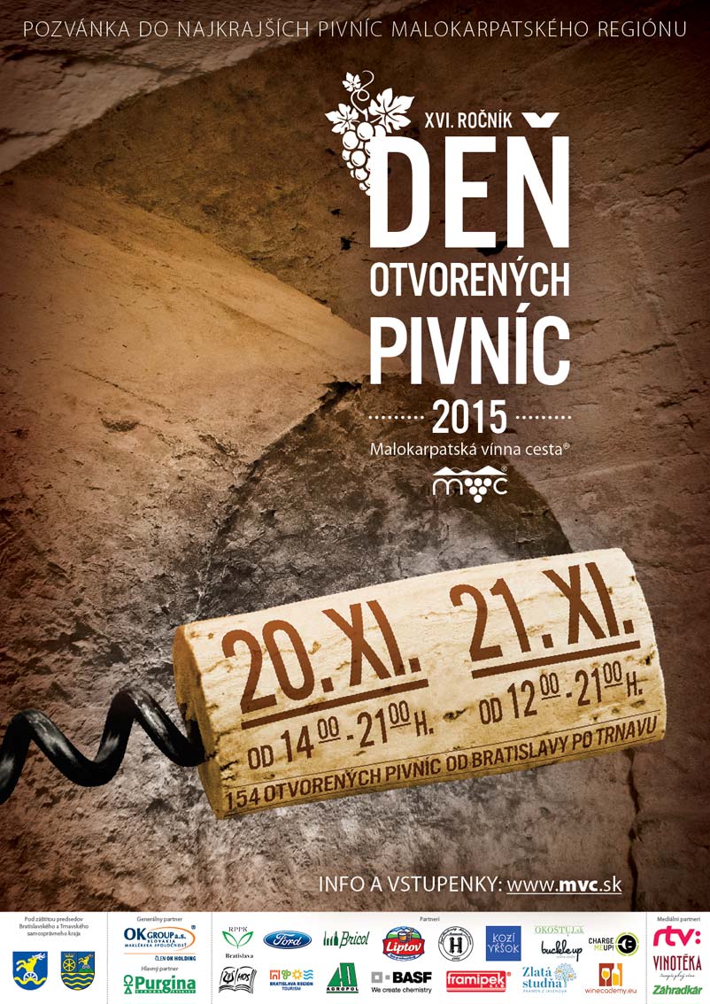 Deň otvorených pivníc® 2015 (20. - 21.11.2015)