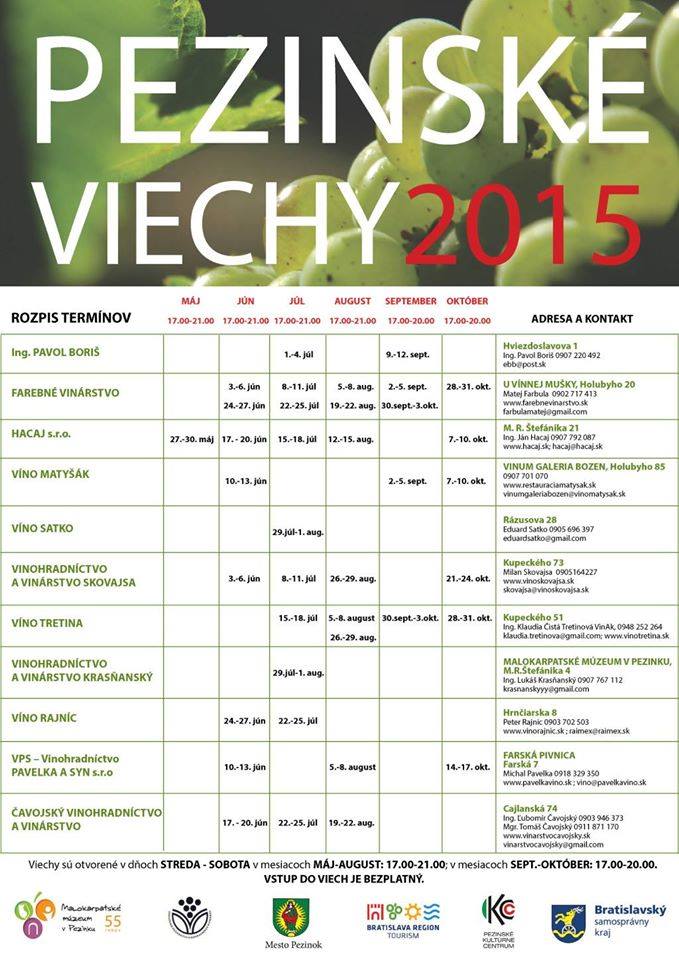 PEZINSKÉ VIECHY 2015