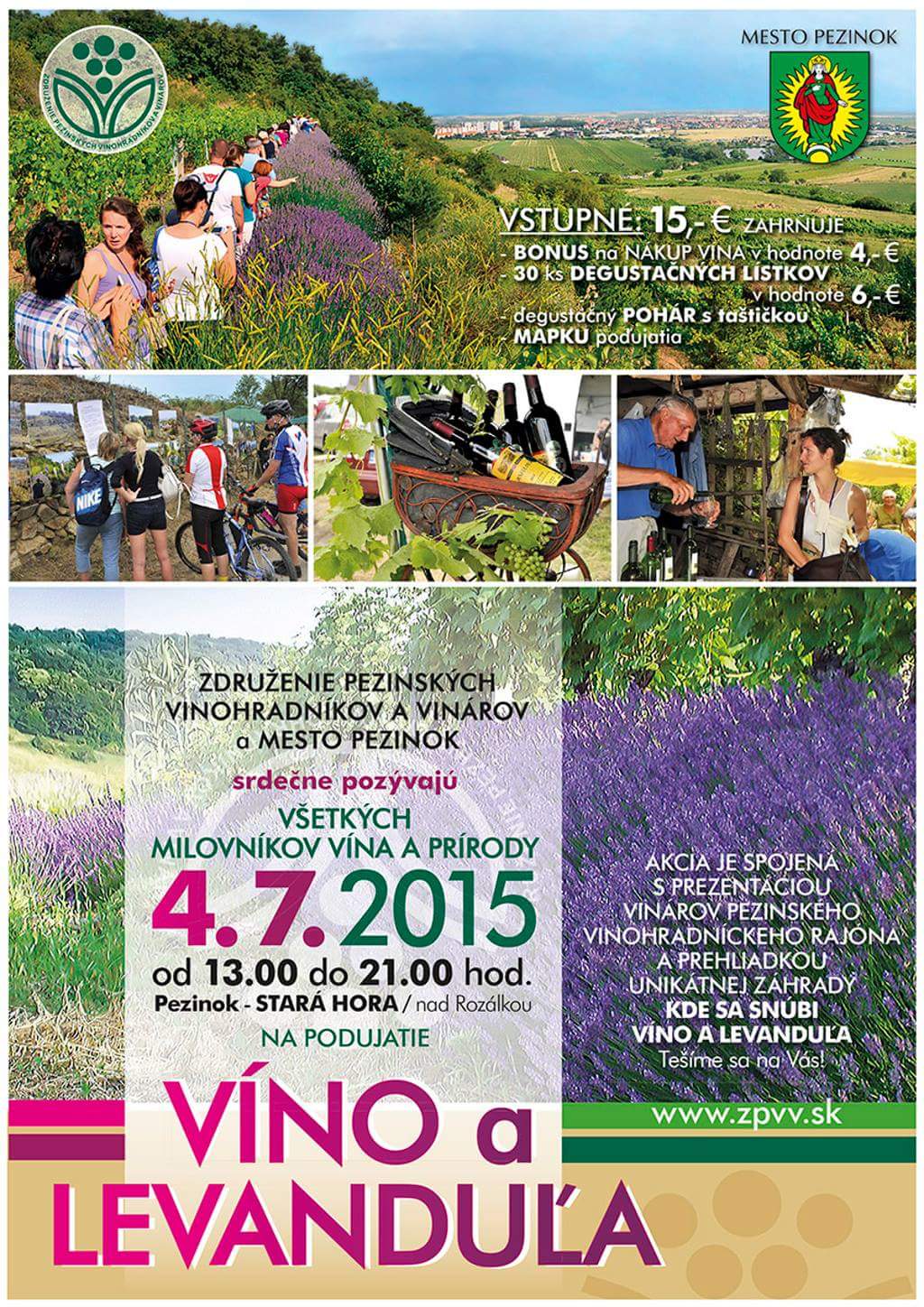 Víno a levanduľa (4.7.2015)