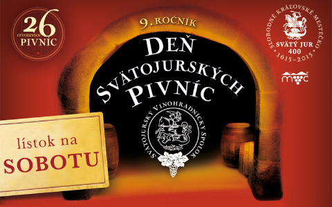 Dni svätojurských pivníc 2016 (29. - 30.1.2016)