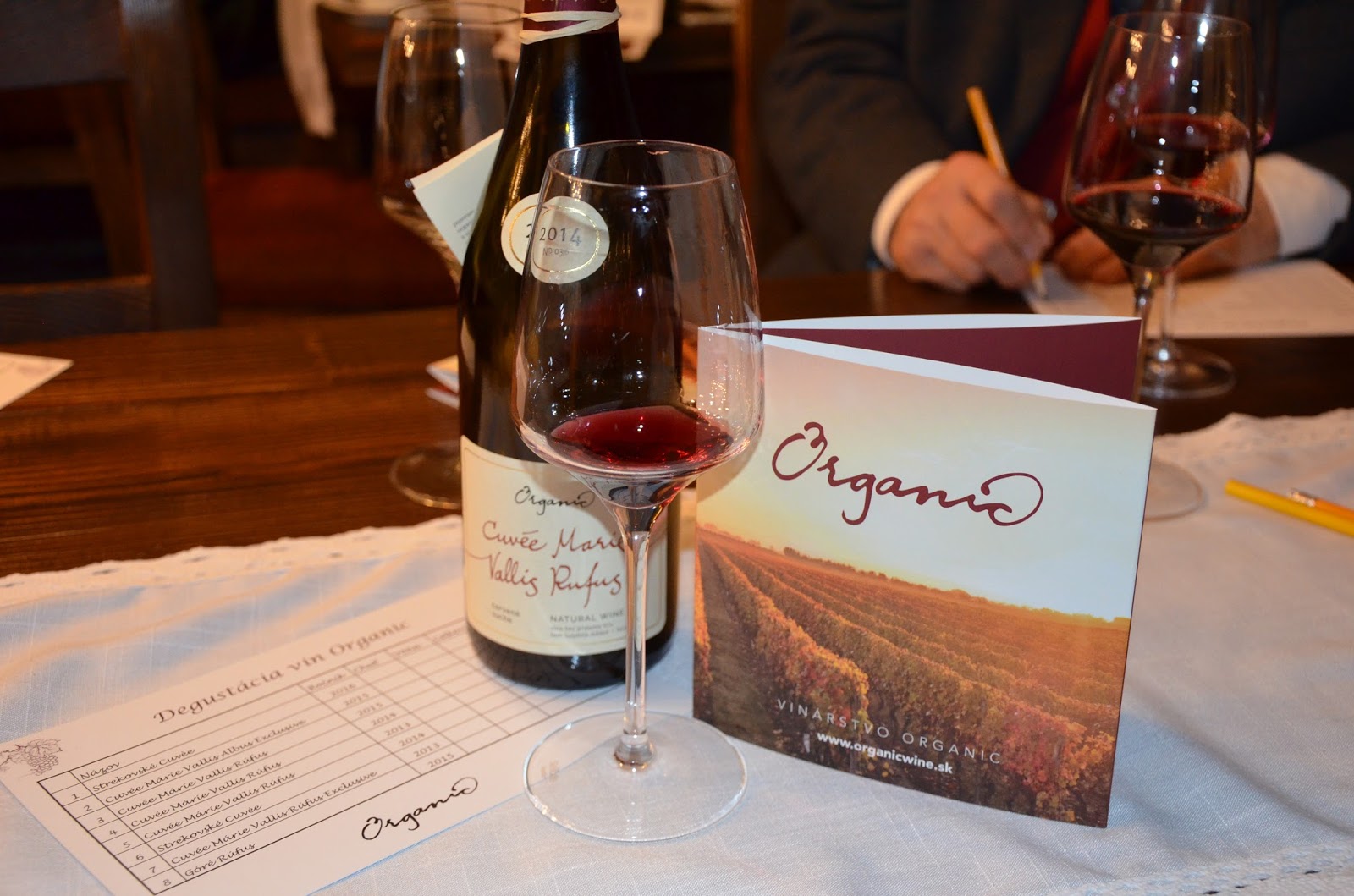 Reportáž z ochutnávky: Vinárstvo ORGANIC