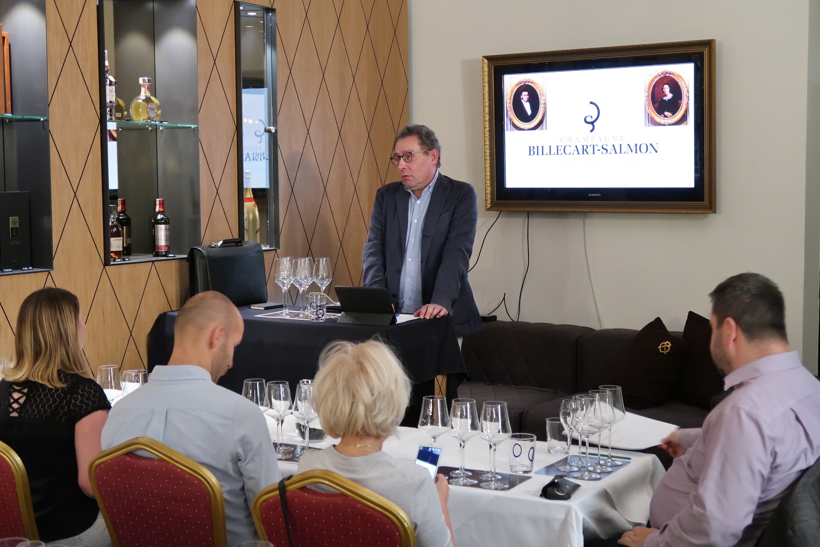 FOTOREPORTÁŽ z degustácie: Masterclass BILLECART-SALMON