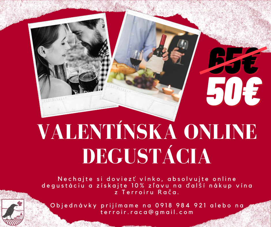 Online degustácia vín z Rače