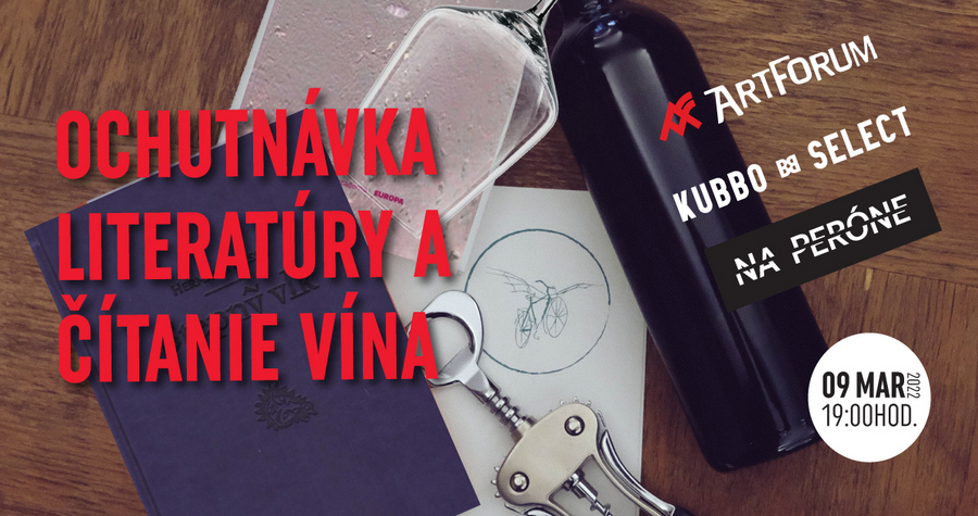 Ochutnávka literatúry a čítanie vína