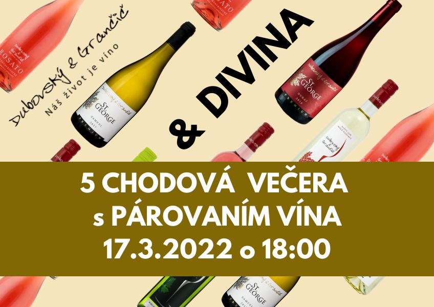 Zážitková večera vo vinárstve