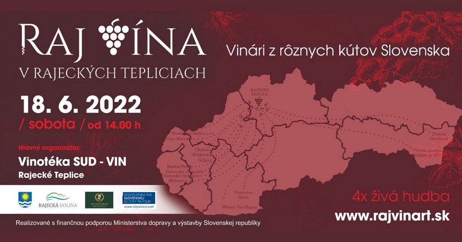 RAJ VÍNA v Rajeckých Tepliciach