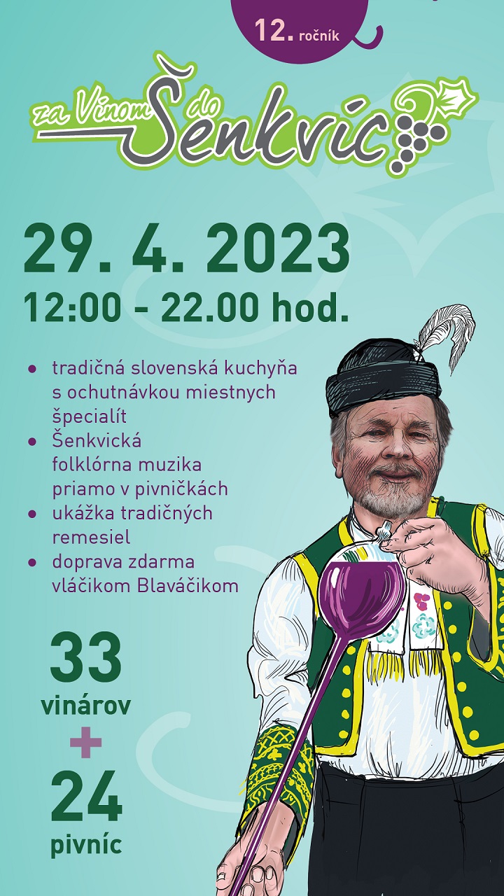 Za vínom do Šenkvíc 2023