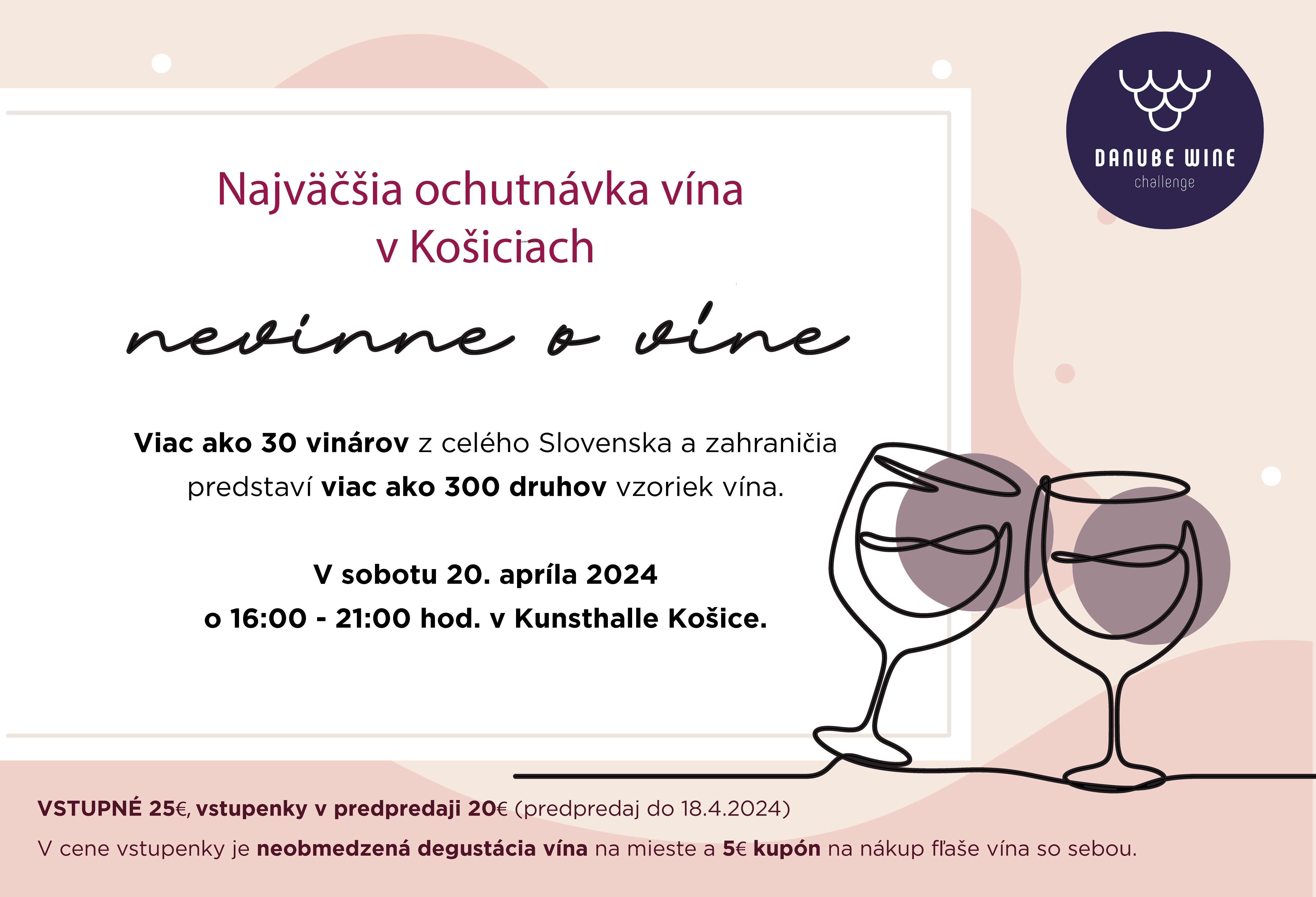 Nevinne o víne v Košiciach