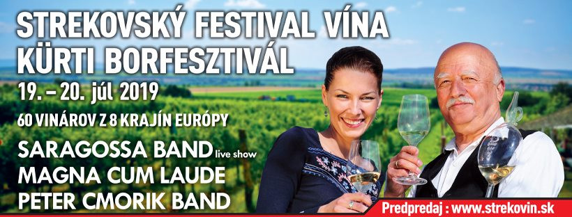 Strekovský festival vína 2019 (19. - 20.7.2019)