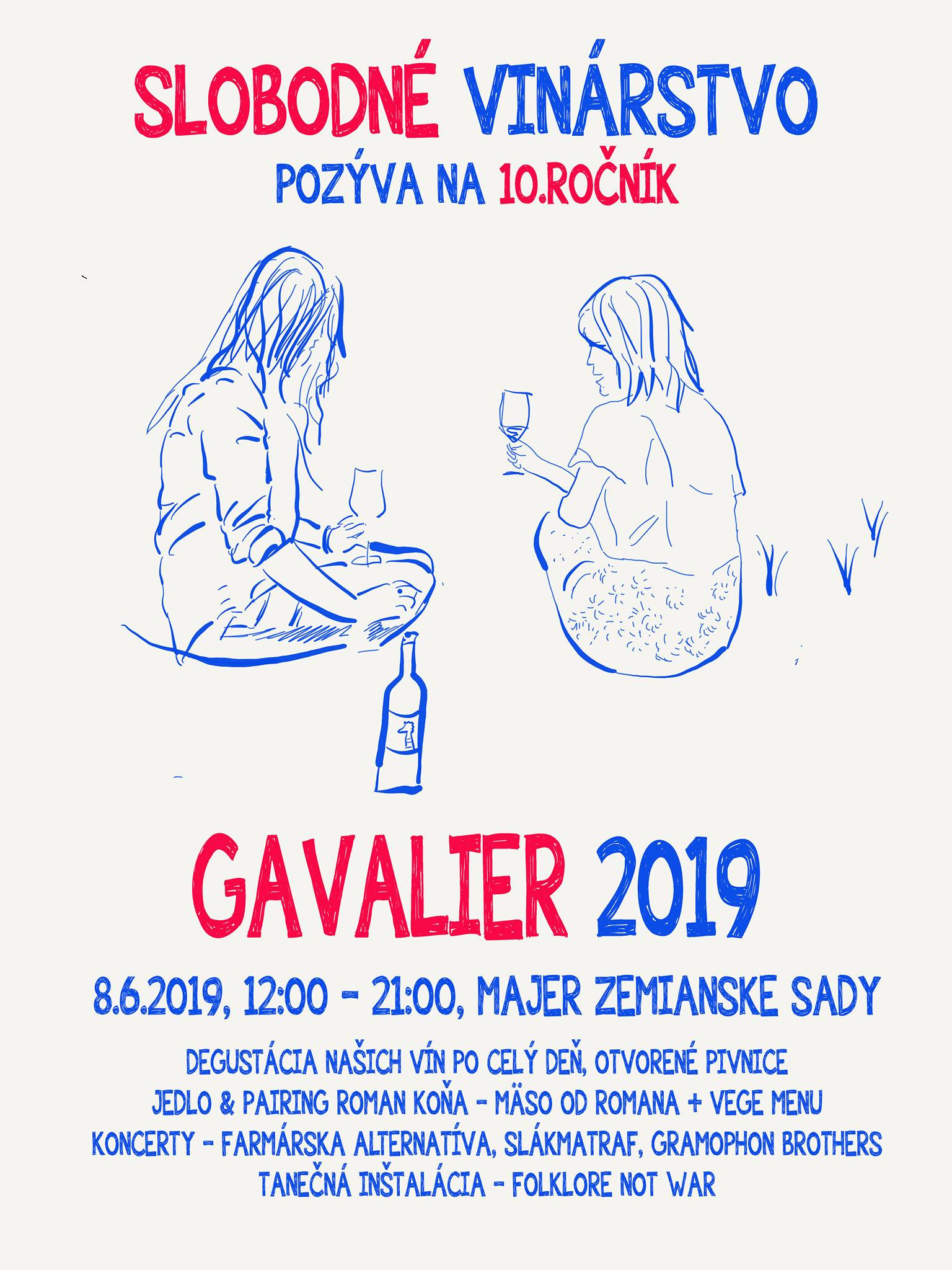 Gavalier 2019 v Slobodnom vinárstve (8.6.2019)