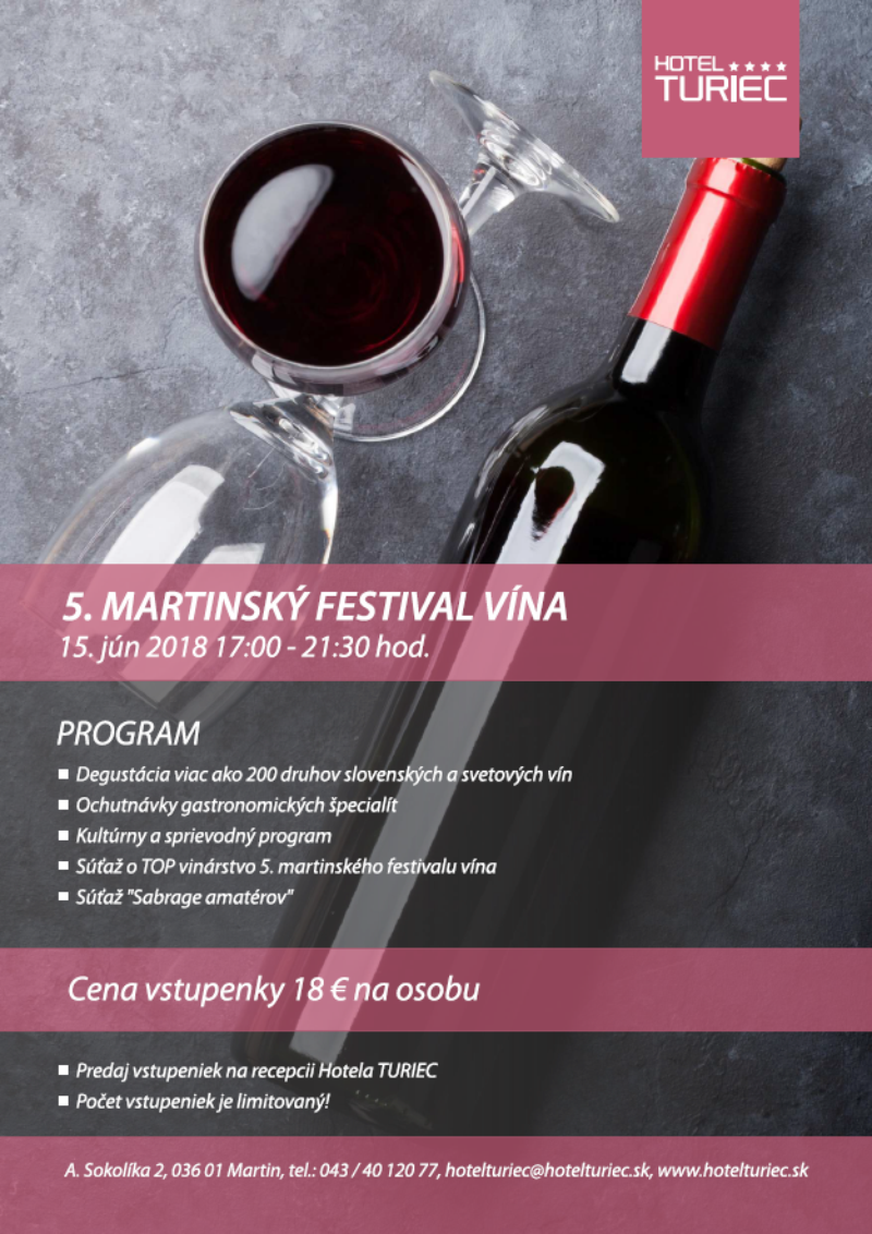 Martinský festival vína (15.6.2018)