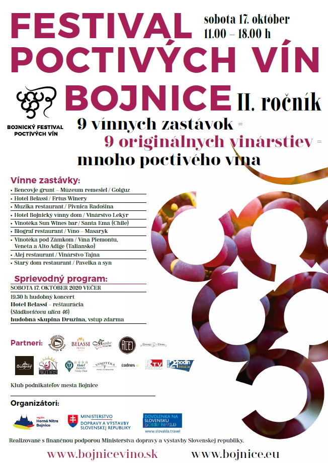 Festival poctivých vín 2020