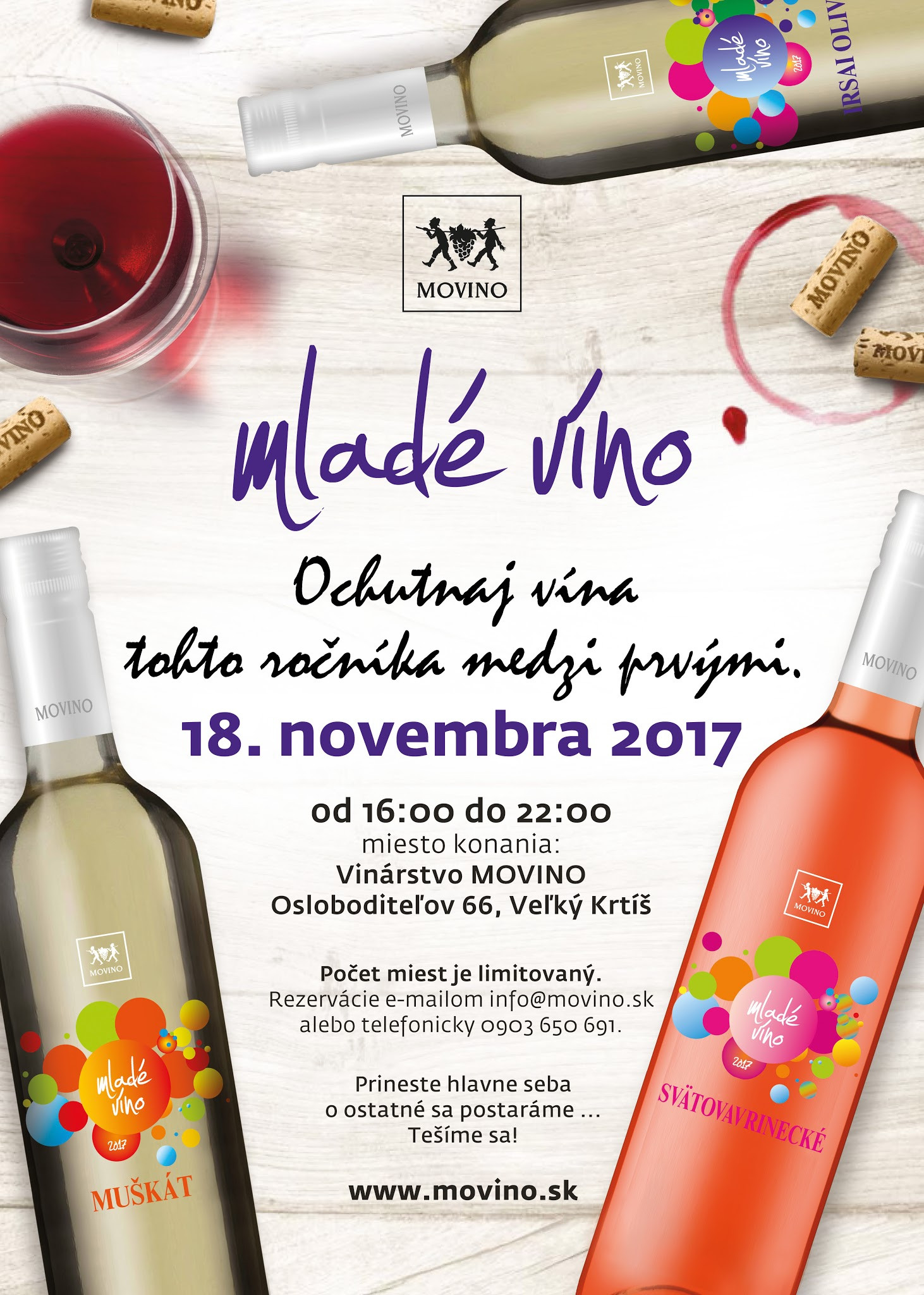 Mladé víno v Movine (18.11.2017)