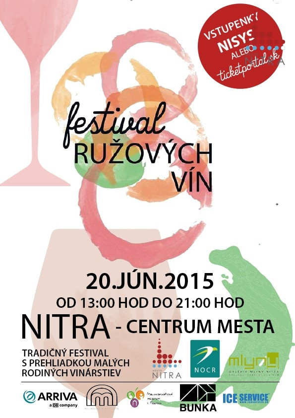 Festival ružových vín v Nitre (20.6.2015)