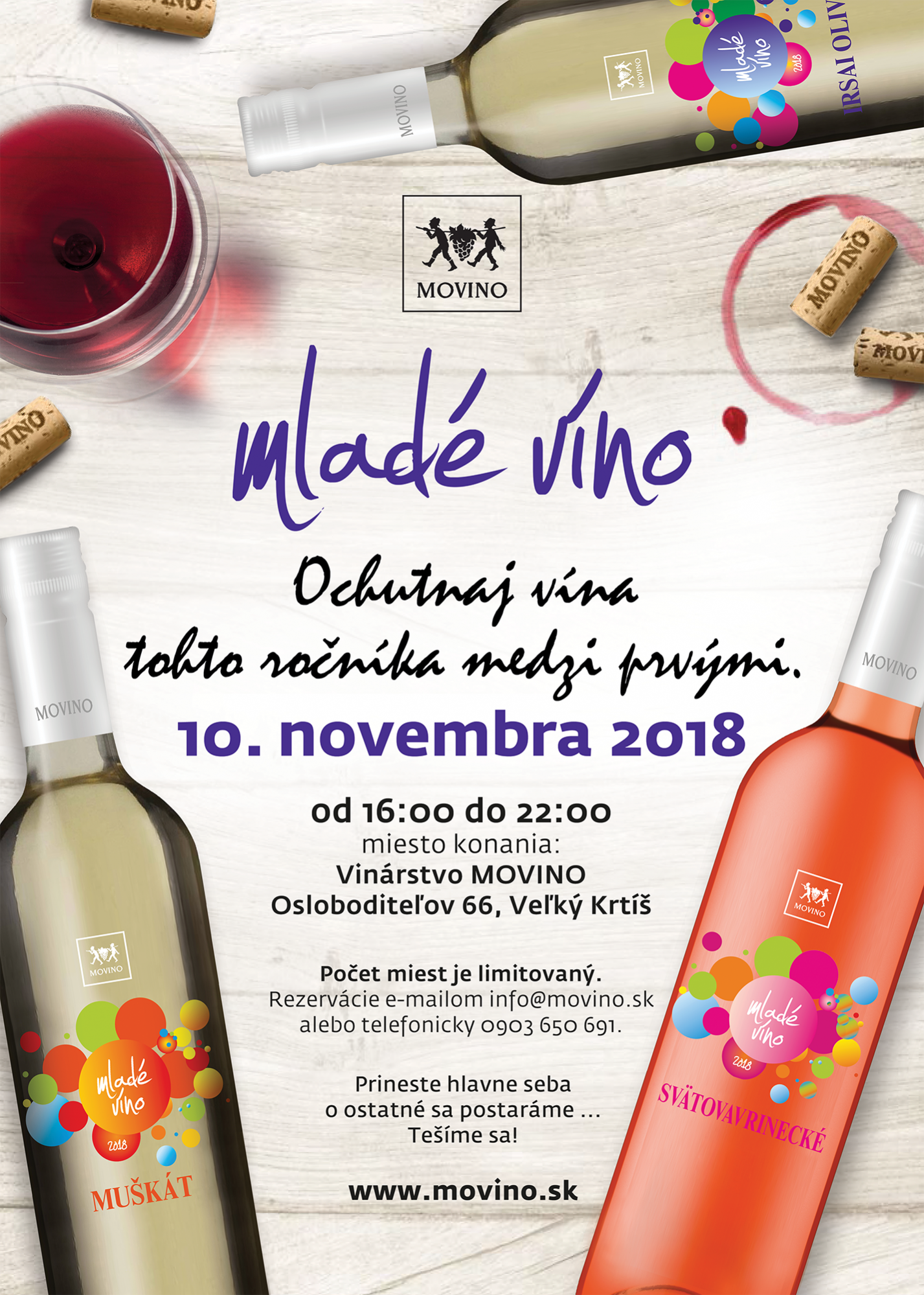 Mladé víno v MOVINE (10.11.2018)