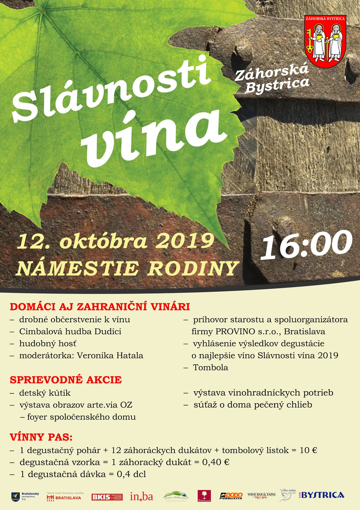 Slávnosti vína v Záhorskej Bystrici (13.10.2019)