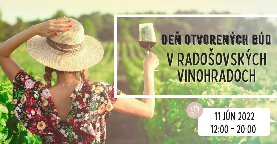 Deň otvorených búd v Radošovských vinohradoch 2022