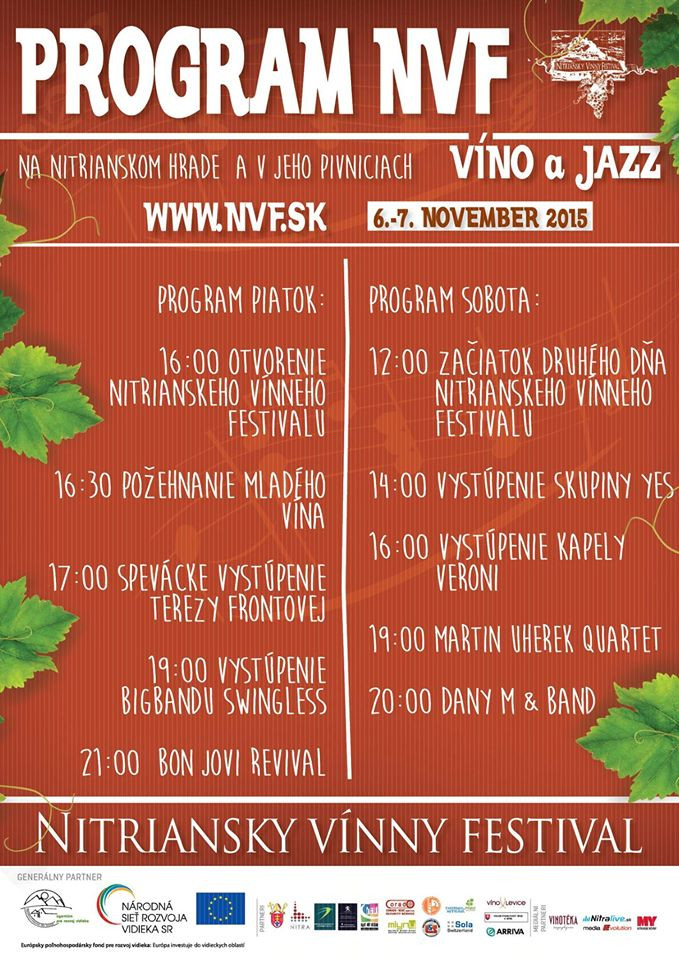 Nitriansky vínny festival (6. – 7.11.2015)
